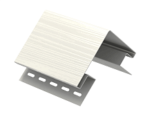 Наружный угол к сайдингу белый 3,05