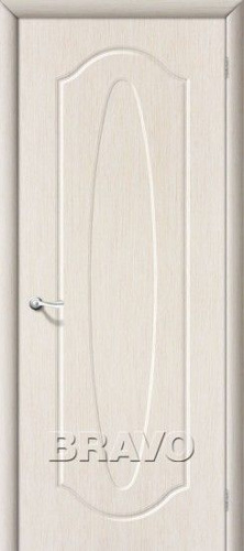 Межкомнатная дверь с ПВХ-пленкой Старт Орбита Плюс ПГ беленый дуб - купить в интернет-магазине Diopt.ru
