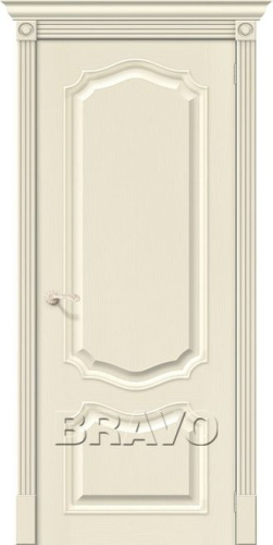 Межкомнатная шпонированная дверь Вуд Классик-52 Ivory - купить в интернет-магазине Diopt.ru