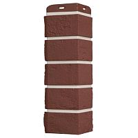 Угол наружный Grand Line Колотый камень Design Plus Корица с белым швом 392х153х153 мм