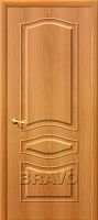 Межкомнатная дверь с ПВХ-пленкой Старт Модена ПГ, миланский орех