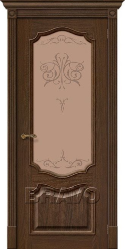 Межкомнатная шпонированная дверь Вуд Классик-53 Golden Oak - купить в интернет-магазине Diopt.ru