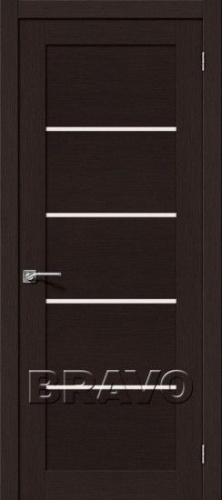 Межкомнатная шпонированная дверь Элит Токио-5 ПЧО черный дуб - купить в интернет-магазине Diopt.ru