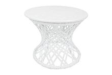 Стол Бонго мини белый, диаметр 0,40 м