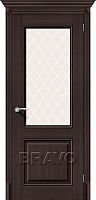 Межкомнатная дверь с Эко шпоном Классико-33 Wenge Veralinga