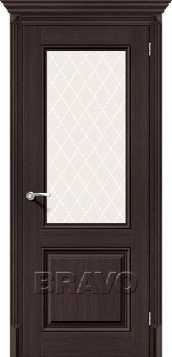 Межкомнатная дверь с Эко шпоном Классико-33 Wenge Veralinga - купить в интернет-магазине Diopt.ru