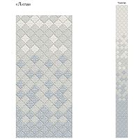 Стеновые ПВХ панели Кронапласт Unique Лила триколор 2700х250 мм