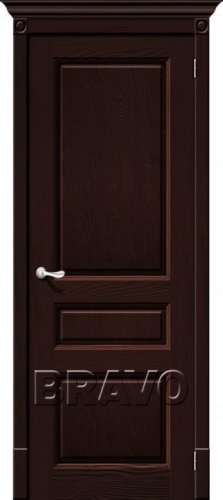 Межкомнатная дверь из Массива Леонардо ПГ Венге - купить в интернет-магазине Diopt.ru