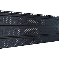 Софит Ю-Пласт Classic полностью перфорированный Графит 