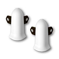 Угол наружный с крепежом для плинтуса 55мм "Идеал Классик"