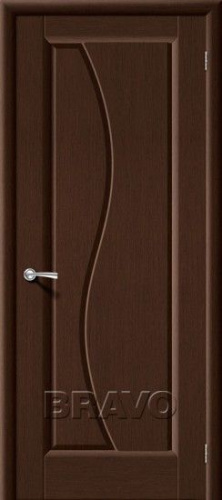 Межкомнатная шпонированная дверь Руссо ПГ венге - купить в интернет-магазине Diopt.ru