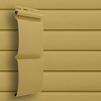 Сайдинг виниловый Grand Line Amerika D4,8 Блок-хаус Карамельный 3000х244 мм