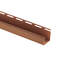 Планка J-TRIM  Альта-Профиль Блокхаус Премиум Дуб светлый