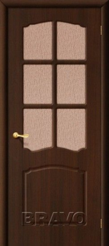 Межкомнатная дверь с ПВХ-пленкой Старт Альфа ПО венге - купить в интернет-магазине Diopt.ru