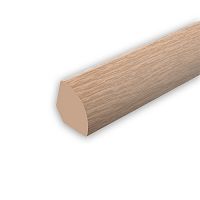 Угол внутренний округлый 10х10мм 2,7м "Идеал", Дуб 