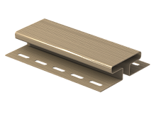 Соединительная  (H) планка  Ю-пласт  Бежевый