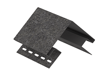 Угол наружный (Ю-пласт) Кирпич Графитовый