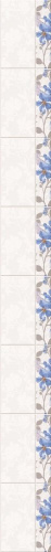Стеновые ПВХ панели фотопечать Натали голубая вставка 2 - купить в интернет-магазине Diopt.ru