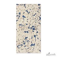 Пробковое настенное покрытие в пластинах EasyCork Крем Азул