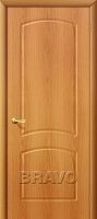 Межкомнатная дверь с ПВХ-пленкой Старт Кэролл ПГ, миланский орех