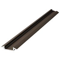 АЛЬТА СЛЭБ. Профиль алюминиевый под рассеивателем  анод шампань 2,7м (30шт/уп)