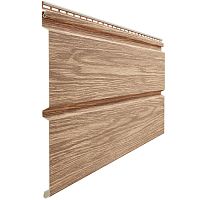 Сайдинг ЛЮКС (LUX) Монреаль Брус D6S рябина