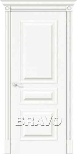 Межкомнатная шпонированная дверь Вуд Классик-14 Whitey - купить в интернет-магазине Diopt.ru