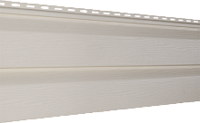 Сайдинг Ю-Пласт Корабельный брус Кофе с молоком