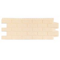Фасадная панель Grand Line Состаренный кирпич Classic Бежевый 995х390 мм