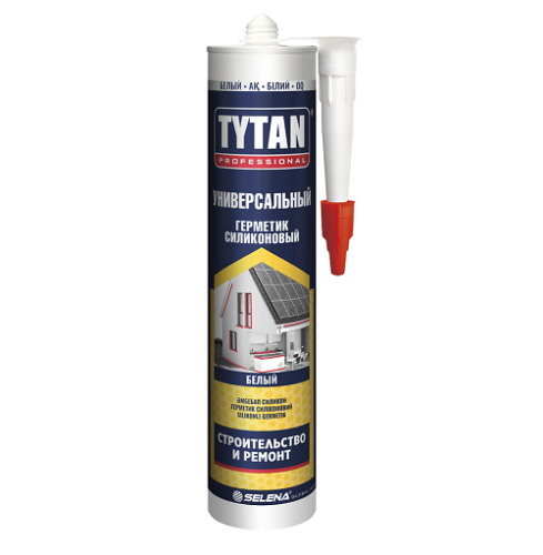 Герметик силиконовый универсальный Tytan Professional белый 280 мл - купить в интернет-магазине Diopt.ru