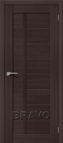 Межкомнатная дверь с эко шпоном Порта-26 ПГ Wenge Veralinga - купить в интернет-магазине Diopt.ru
