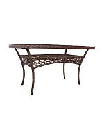 Стол прямоугольный Адлер 1,6 м, коричневый