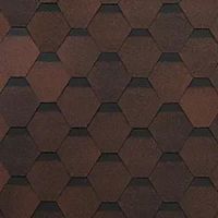 Гибкая черепица ТЕХНОНИКОЛЬ Шинглас, Оптима, Соната Красный 3,0 м2