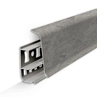 Плинтус Идеал (IDEAL) коллекция "Deconika", 547 Лофт светло-серый