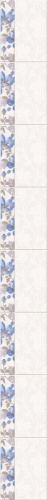 Стеновые ПВХ панели фотопечать Натали голубая вставка 1 - купить в интернет-магазине Diopt.ru