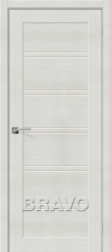 Межкомнатная дверь с эко шпоном Порта-28 Bianco Veralinga - купить в интернет-магазине Diopt.ru