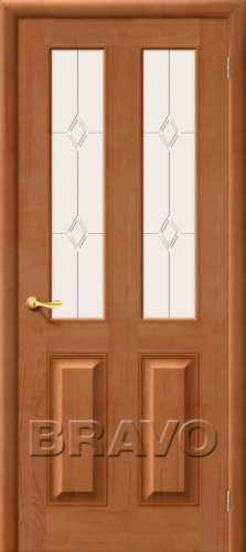 Дверь из Массива М15 ПО Светлый Лак - купить в интернет-магазине Diopt.ru