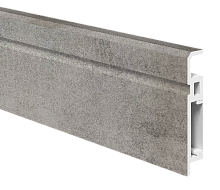 Плинтус ПВХ FA 013_Бетон серый