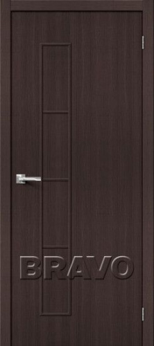 Межкомнатная дверь с эко шпоном Тренд-3 Wenge Veralinga - купить в интернет-магазине Diopt.ru