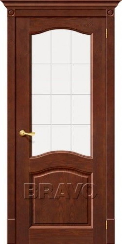 Межкомнатная дверь из Массива Франческо ПО Орех - купить в интернет-магазине Diopt.ru