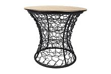 Стол Бонго Классика макси черный, диаметр 0,56 м