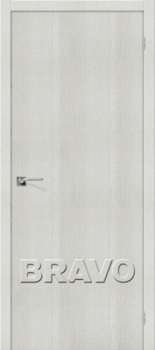 Межкомнатная дверь с эко шпоном Порта-50 Bianco Crosscut - купить в интернет-магазине Diopt.ru