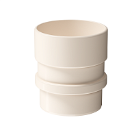 Муфта соединительная ПВХ Docke Lux Латте