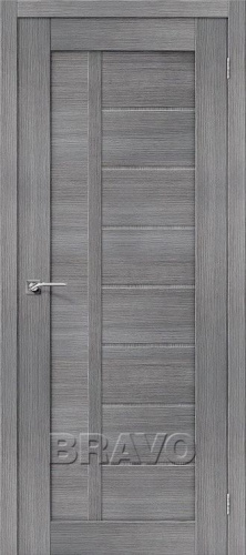 Межкомнатная дверь с эко шпоном Порта-26 ПГ Grey Veralinga - купить в интернет-магазине Diopt.ru
