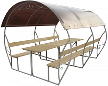 Беседка КОЛОБОК, длина 2 м