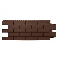 Фасадная панель Grand Line Клинкерный кирпич Classic Шоколадный 968х390 мм