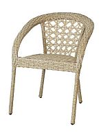 Стул Мокко с ротангом, бежевый
