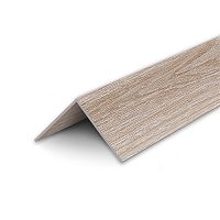 Угол 30х30мм 2,7м "Идеал", Дуб беленый