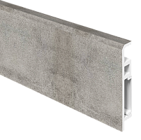 Плинтус ПВХ FC013 Бетон серый