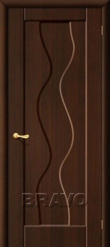 Межкомнатная дверь с ПВХ-пленкой Старт Вираж ПГ, венге - купить в интернет-магазине Diopt.ru